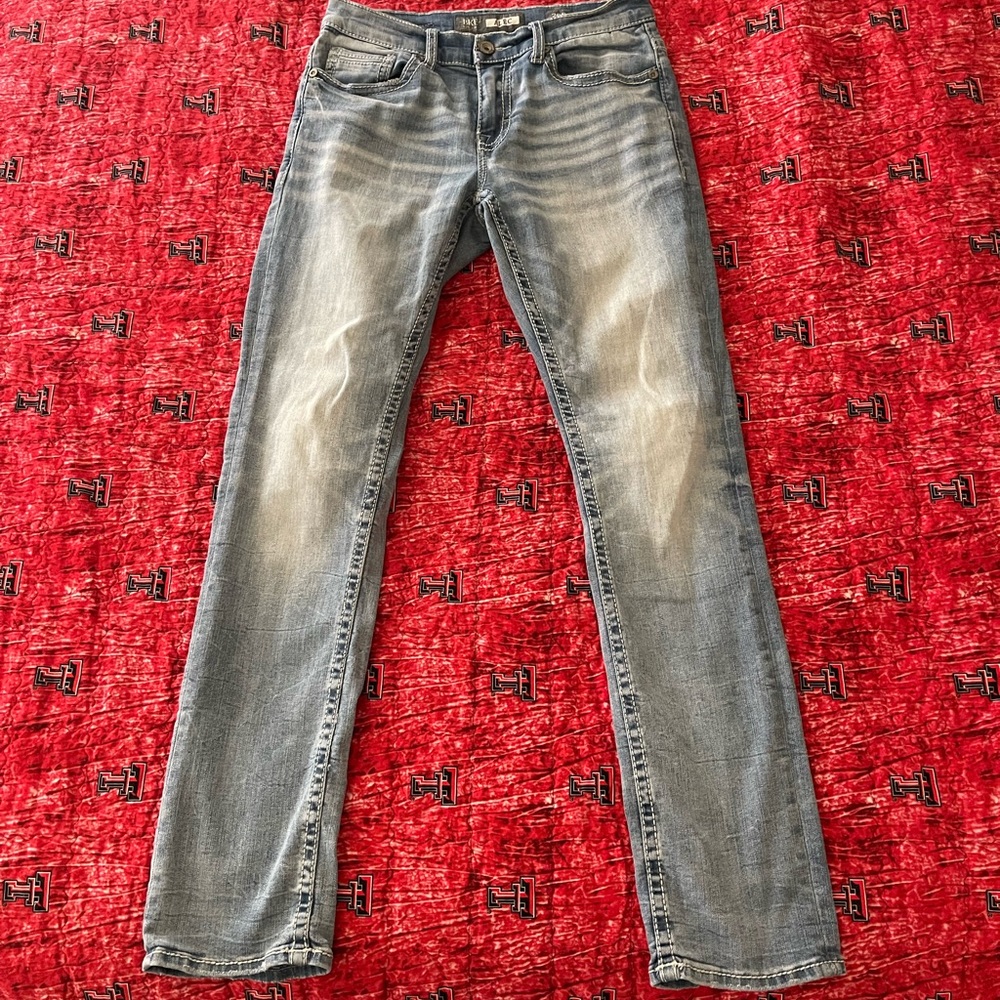 BKE Alec Cut Straight Leg Jeans